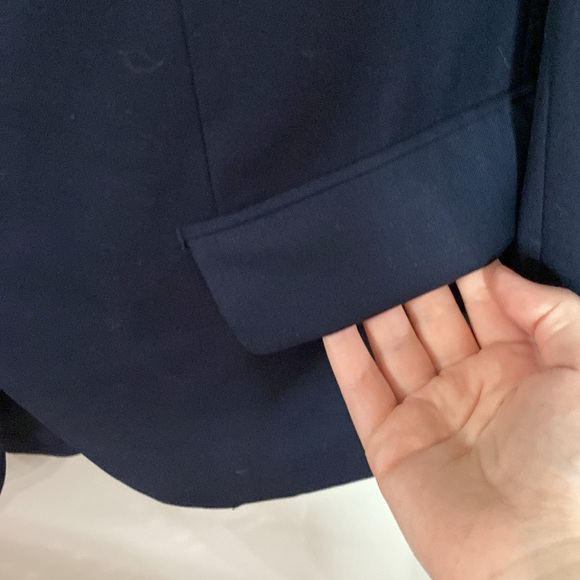 Indochino navy cashmere wool blazer size 48R - Picture 6 of 13